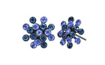 Dark Blue - Magic Fireball MINI - Konplott earrings